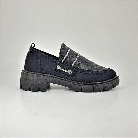 Mocassim Feminino Aisha Fashion Tratorado Numeração Especial