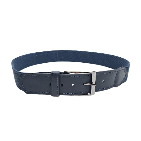 Cinto Masculino de Couro com Elástico e Fivela Casual