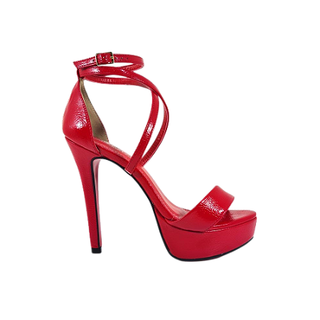 Sandália Feminina Salto Alto Meia Pata Numeração Especial Kim