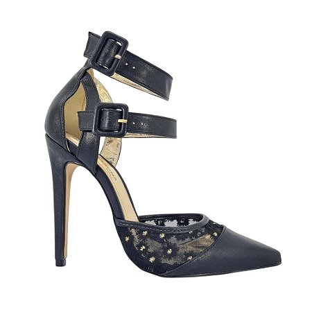 Scarpin Feminino Salto Alto Numeração Especial Lola 2