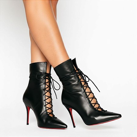 Bota Feminina Salto Alto Moda Fashion Numeração Especial Isis