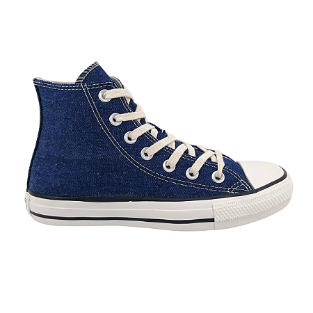Tênis Botinha Converse All Star Azul Escuro e Azul Claro CT3515
