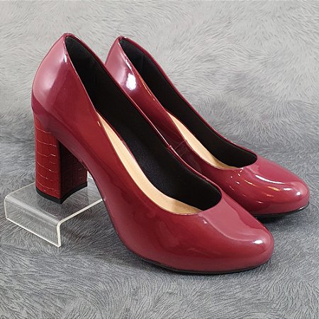 scarpin marsala