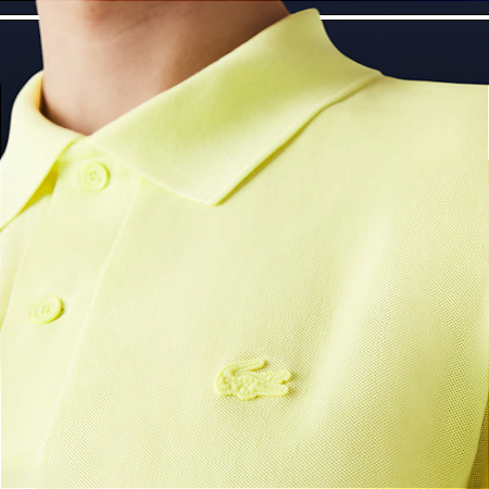 Polo Tecnológica -Amarelo Neon - Lacoste