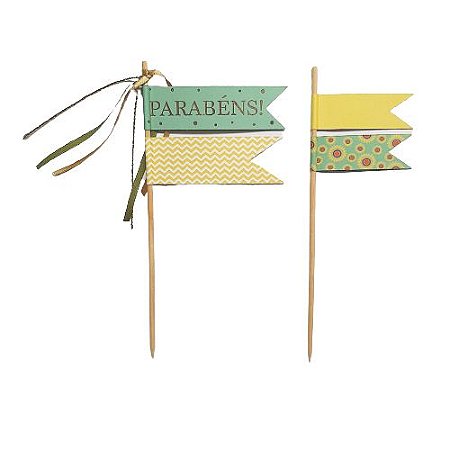 photo Parabens Png Amarelo topo de bolo parabens