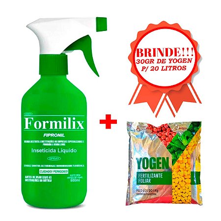 Formilix com borrifador 500ml Para Carrapatos, Pulgas, Cupins