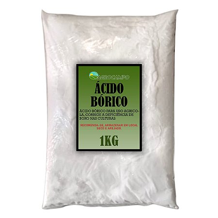 5kg Adubo Fertilizante Ácido Bórico Boro Solúvel Foliar