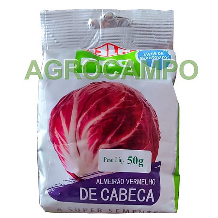 SEMENTE DE ALMERÃO VERMELHO CABEÇA  50 GR