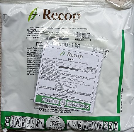 RECOP 1 KG ***PROMOÇÃO***  (OXICLORETO DE COBRE)