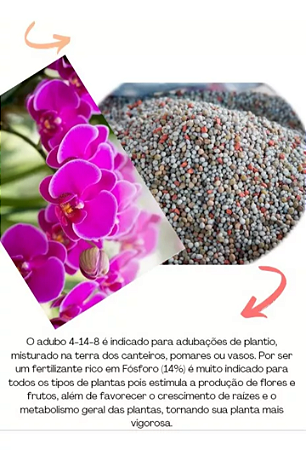 5 KG - Adubo 4-14-8 **PROMOÇÃO**