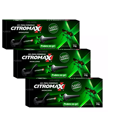 Seringa Remedio Mata Formigas Em Gel Kit Com 3 Caixas