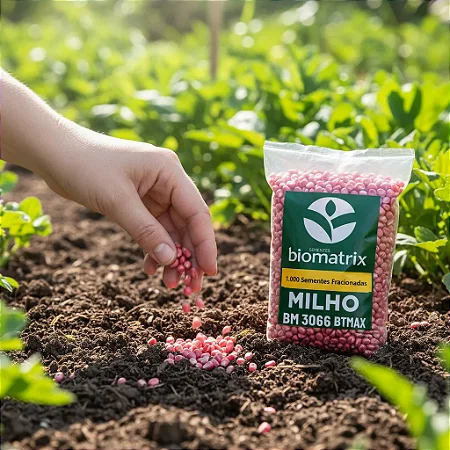 2kg Sementes Milho TRANSGÊNICO Biomatrix BTMax – Proteção contra Lagartas e Alta Produtividade | Safra 2025