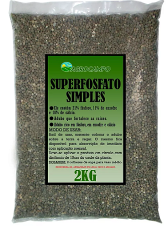 Fertilizante Super Fosfato Simples 2 Kg Adubo - Nutrien