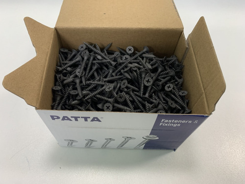 Parafuso Patta Gn25 Drywall 3,5x25mm Premium 1.000un +1 Bit