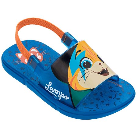 Chinelo Infantil Meninos Grendene 44 Gatos Catband Azul