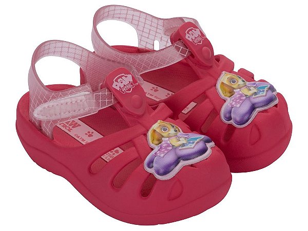 Sandália Infantil Baby Menina Patrulha Canina Space Grendene Kids