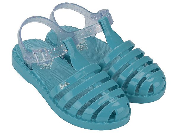 Sandália Menina Barbie Duo Aranha Grendene Kids Rosa ou Azul