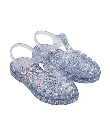 Sandália Infantil Menina Duo Aranha Vidro Glitter Grendene Kids