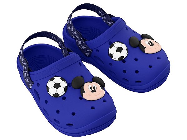 Sandália Babuch Menino Bebê Mickey Grendene Kids Leve e Fácil De Calçar
