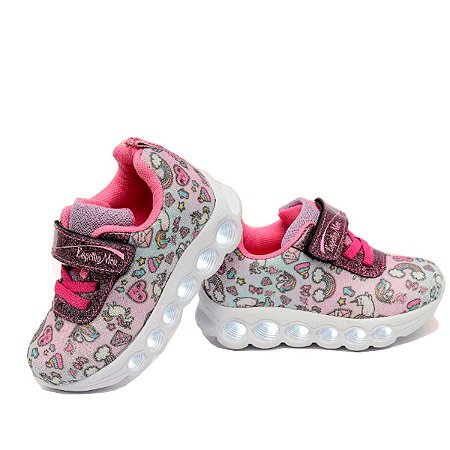 tenis de led infantil feminino