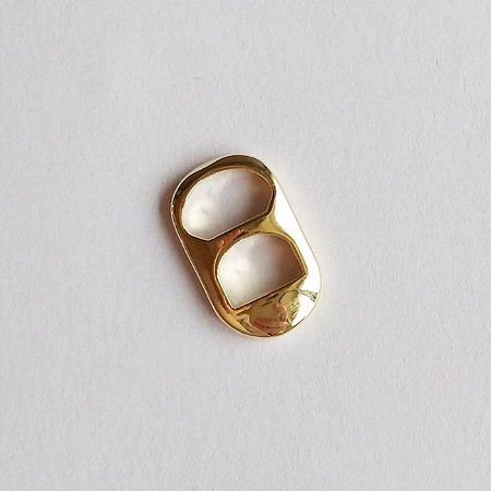 Pingente lacre folheado a ouro 18k