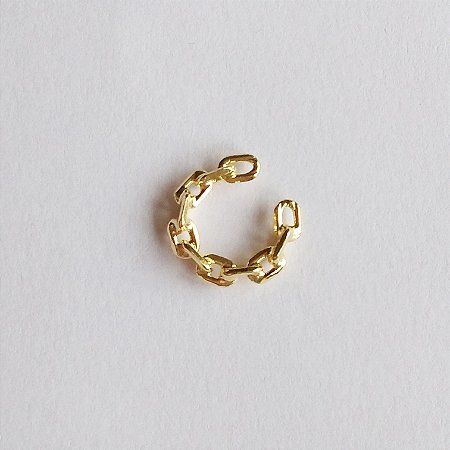 Piercing fake de elos folheado a ouro18k