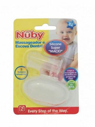 Massageador e Escova Dental - Nuby