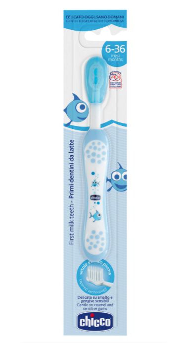 Escova de Dentes Azul 6m+ - Chicco
