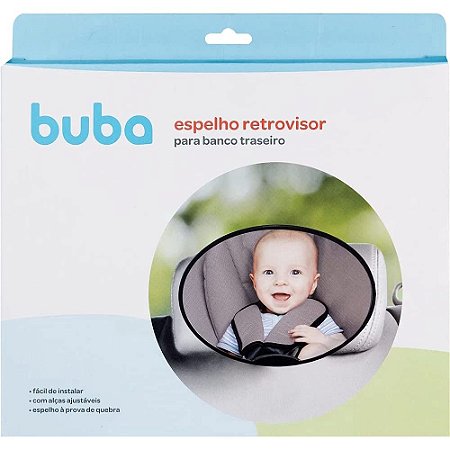 Espelho Retrovisor Oval - Buba