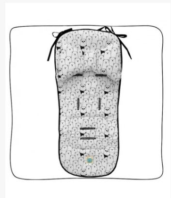 Protetor de Carrinho II Vies + Almofada Black Bear