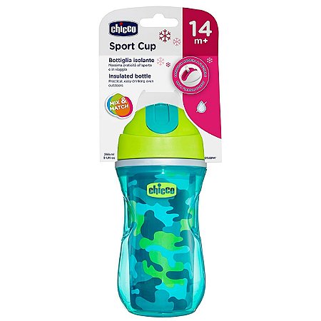 Copo Sport Cup Verde 14m+ - Chicco