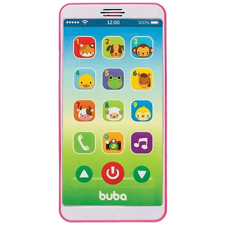 Brinquedo Baby Phone Rosa - Buba