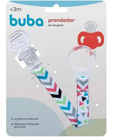 Prendedor de Chupeta Shapes - Buba