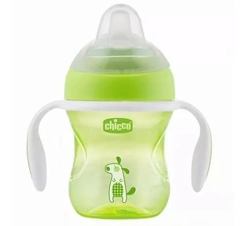 Copo Transition Cup 4m+ Verde 200ml - Chicco