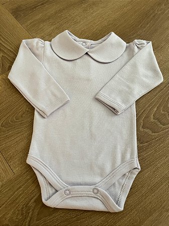 Body Algodão Lilás - Totalbaby