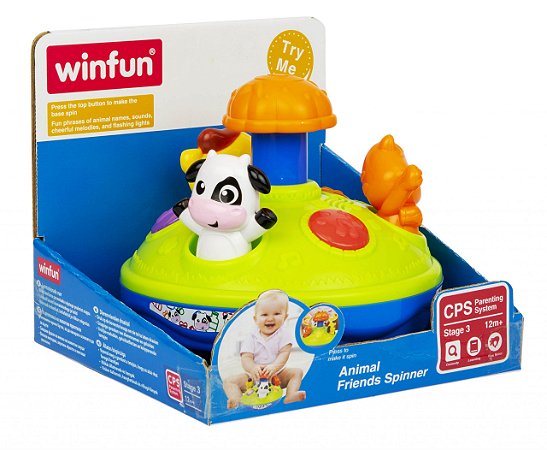 Brinquedo Gira-Gira Amigos Animais - WinFun