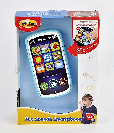Brinquedo Smartphone Divertido - WinFun