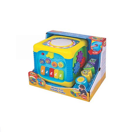 Brinquedo Cubo de Atividades Musical - WinFun