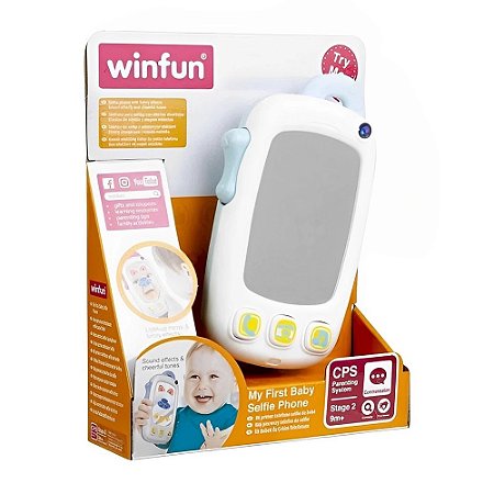 Brinquedo Minha Primeira Selfie Azul - WinFun