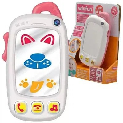 Brinquedo Minha Primeira Selfie Rosa - WinFun