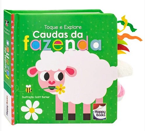 Livro Toque e Explore: Caudas da Fazenda