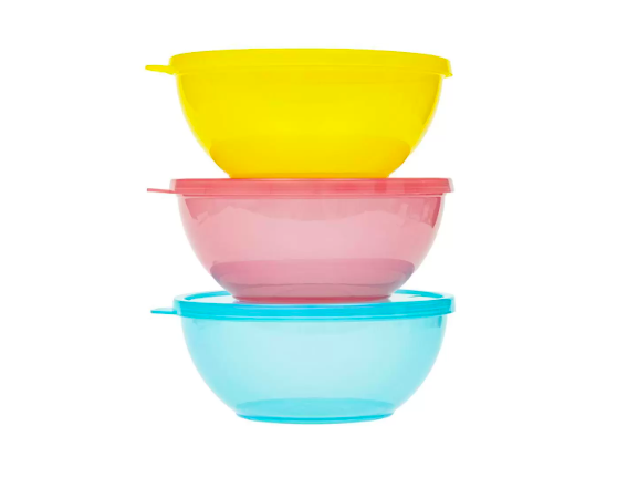 Kit 3 Potes Coloridos Buba