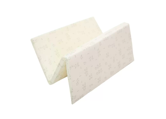 Colchonete Dobrável Familia Coelho 95Cm X 60Cm X 2,5Cm 100% Algodão