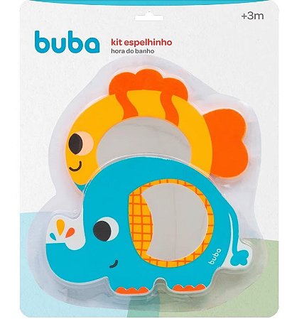 Brinquedo Kit Espelinhos Hora do Banho - Buba