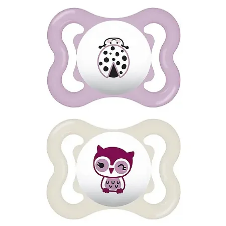 Chupeta MAM Supreme (0-6 Meses) Menina (2un)
