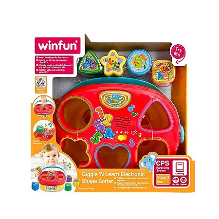 Baldinho De Formas E Cores - Winfun