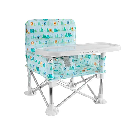 Cadeira Baby Outdoor Dobrável Azul Camping - Marcus & Marcus