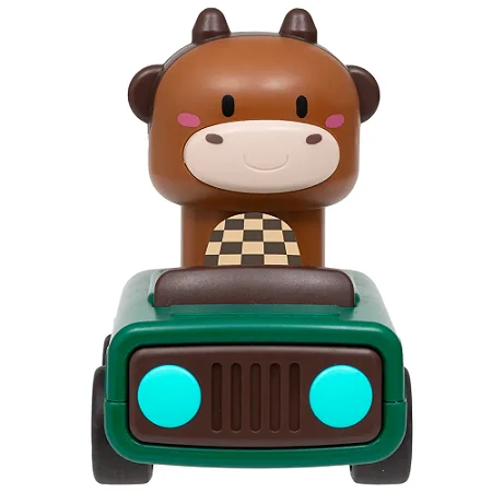 Brinquedo Animal Racing Personagem Boi - Buba