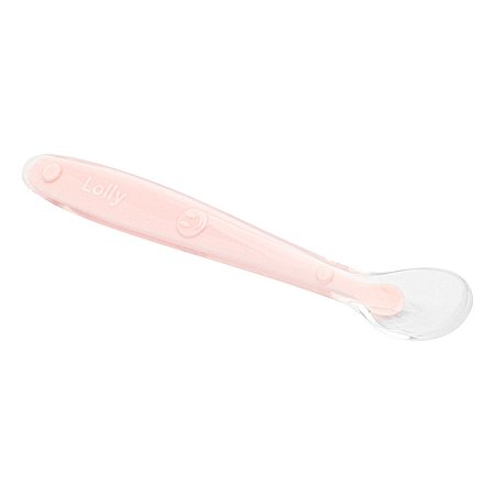 Colher De Silicone Rosa - Lolly KInddy