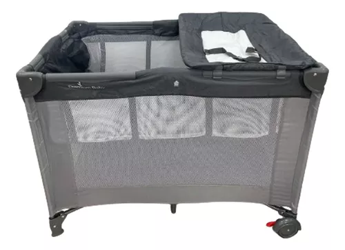 Berço Desmontável Infinity Gray/Cinza - Premium Baby